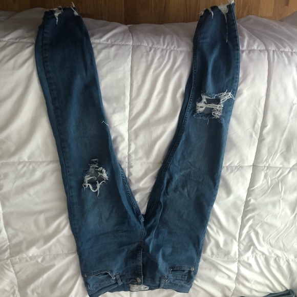 free people mis rise skinny jean - Picture 1 of 3